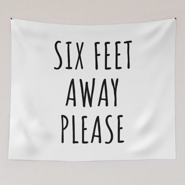 Item preview, Social Distancing - 6 Feet Away designed and sold by EstelleStar.
