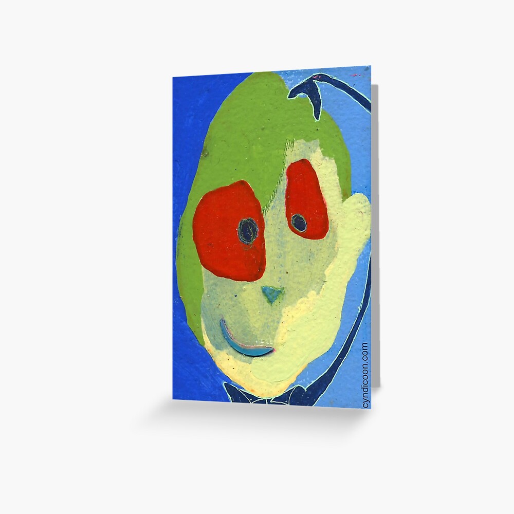 Item preview, Greeting Card designed and sold by cooncyn.