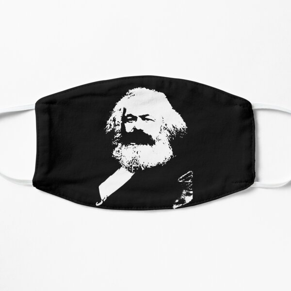 Karl Marx Flat Mask