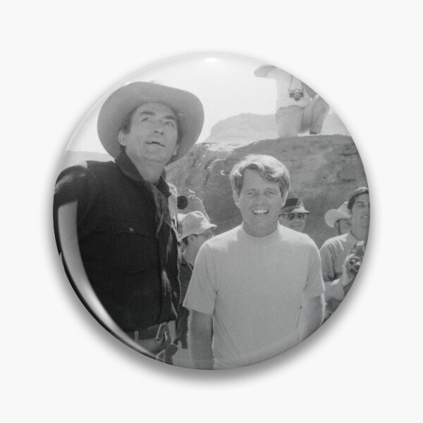 Item preview, Gregory Peck and Bobby Kennedy designed and sold by hermionetimet.