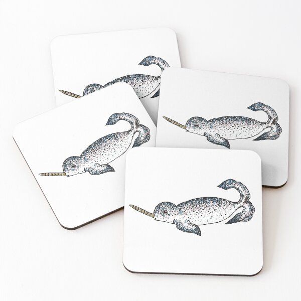 Item preview, Narwhal Unicorn of the Sea Drawing designed and sold by Michelebuttons.