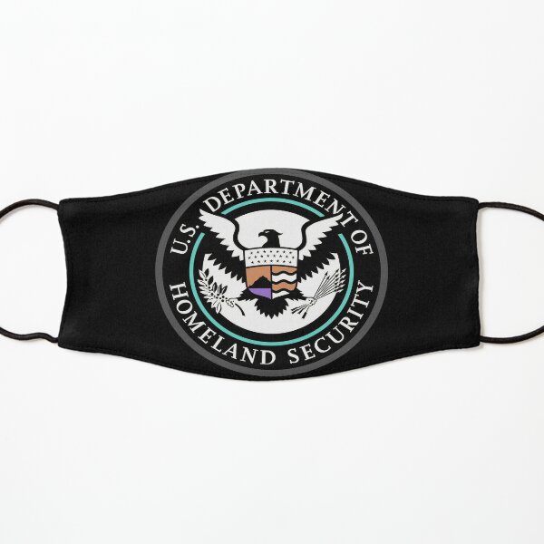 Emblem: United States Department of Homeland Security, Government department Kids Mask