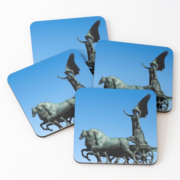 Item preview, Statue of the goddess Victoria riding on quadriga designed and sold by troianifabrizio.