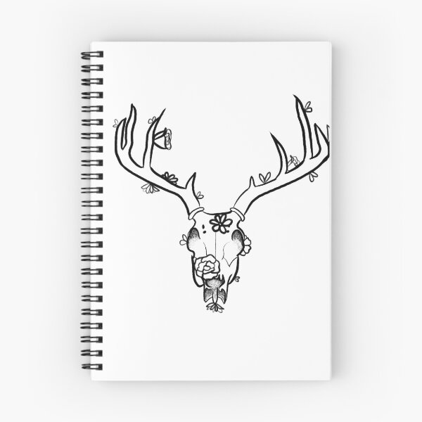 Item preview, Deer Skull Flowers designed and sold by appoova.
