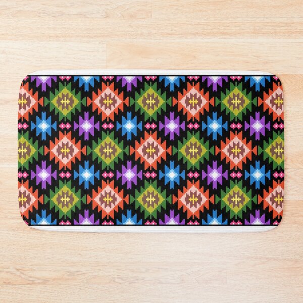 Item preview, folk motifs rug designed and sold by tony4urban.