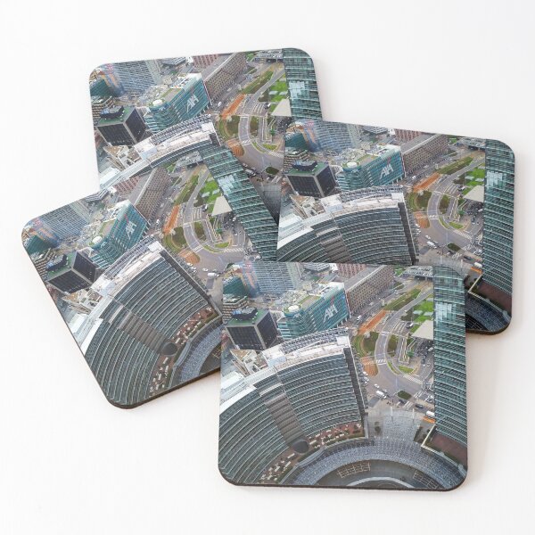 Item preview, Aerial View of Central Milan Piazza Gae Aulenti designed and sold by Igor Pozdnyakov.