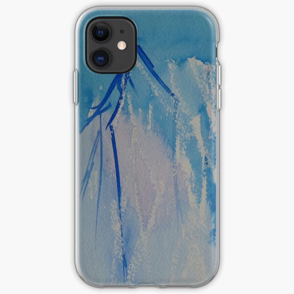 Blue branches iPhone case iPhone Soft Case