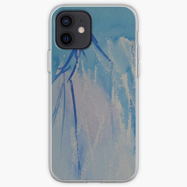 Blue branches iPhone case iPhone Soft Case