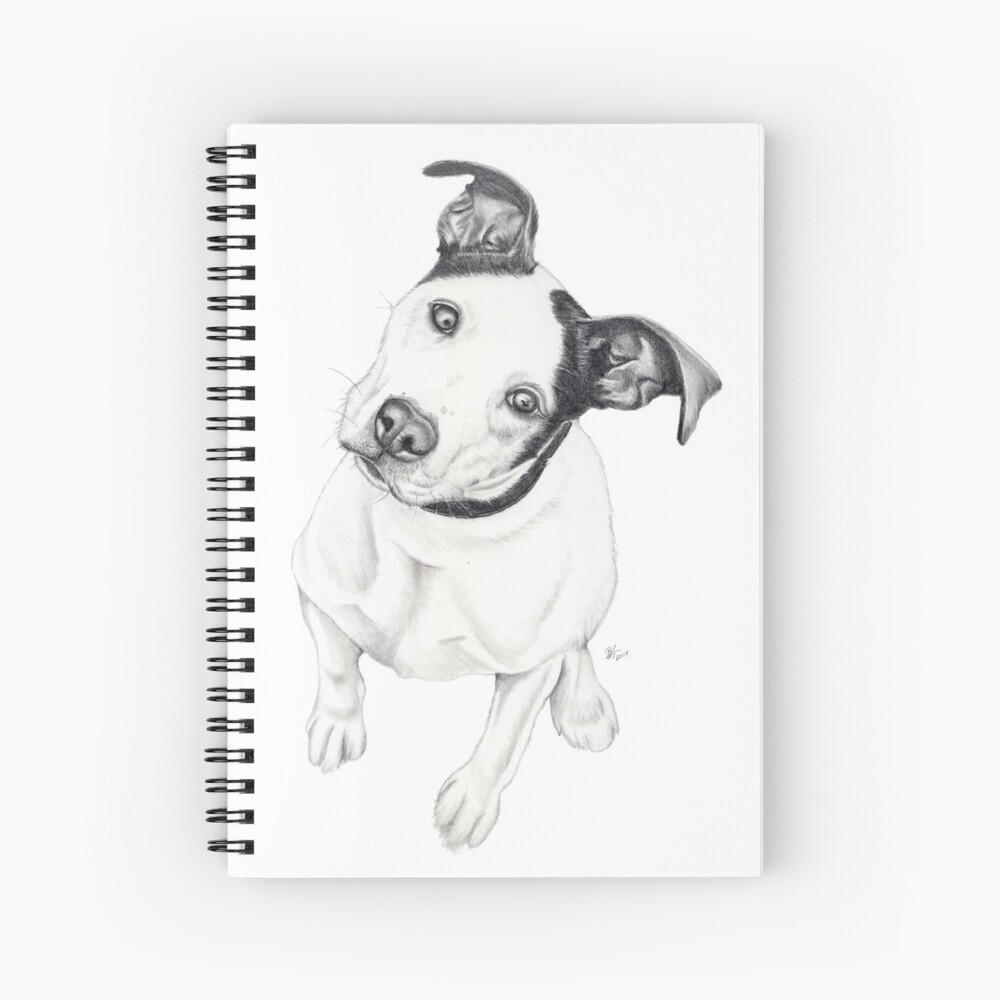Rosco (Pit Mix) Spiral Notebook