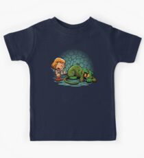 Camiseta para niños Miedo a tu propia sombra