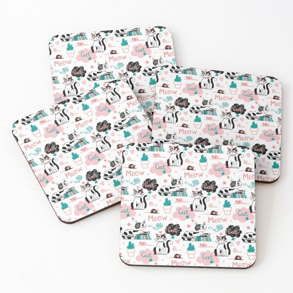 Item preview, Cute cat pattern designed and sold by KarlaHR.