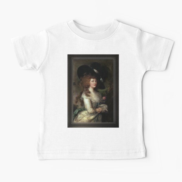 Portrait of Georgiana, Duchess of Devonshire by Thomas Gainsborough Baby T-Shirt