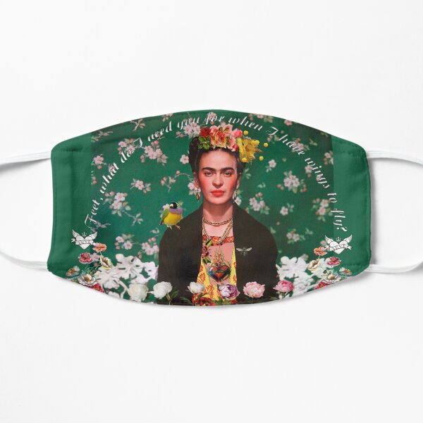 Wings to Fly Frida Kahlo Flat Mask