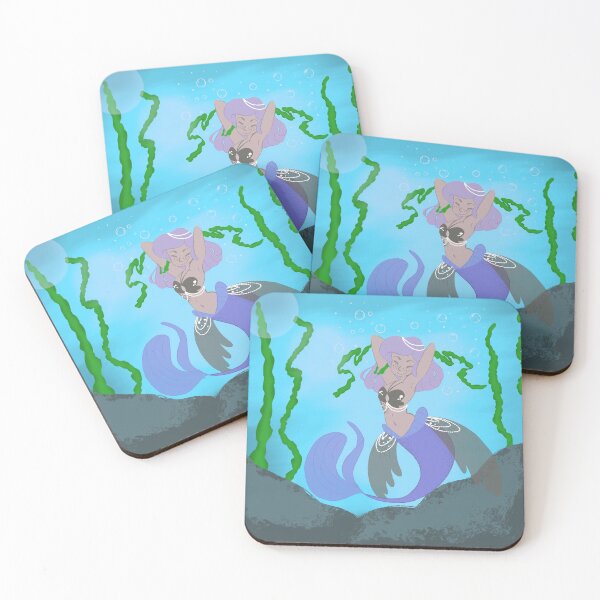 Item preview, Purple Mermaid designed and sold by TQsPinsNThings.