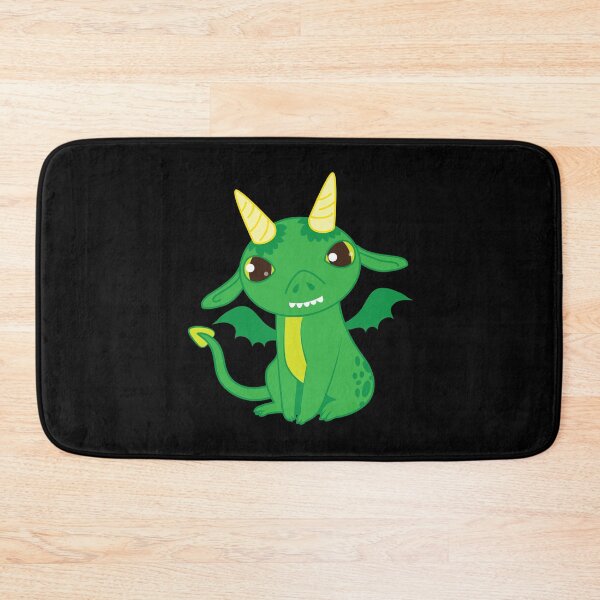 Item preview, Super cute green dragon sitting designed and sold by jazzydevil.