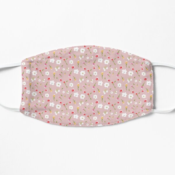 Spring Flowers in Rose Mask