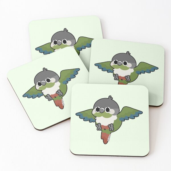 Item preview, Flying Conure - Green Cheek designed and sold by blirbos.