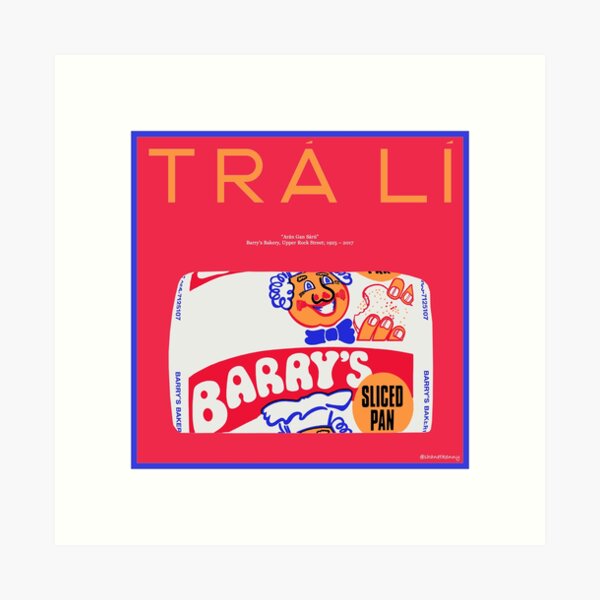 Item preview, TRÁ LÍ - Barry's Sliced Pan designed and sold by Shane Kenny.
