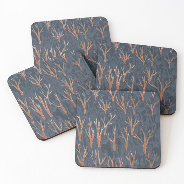 Item preview, Blue-grey forest designed and sold by bunlinked.