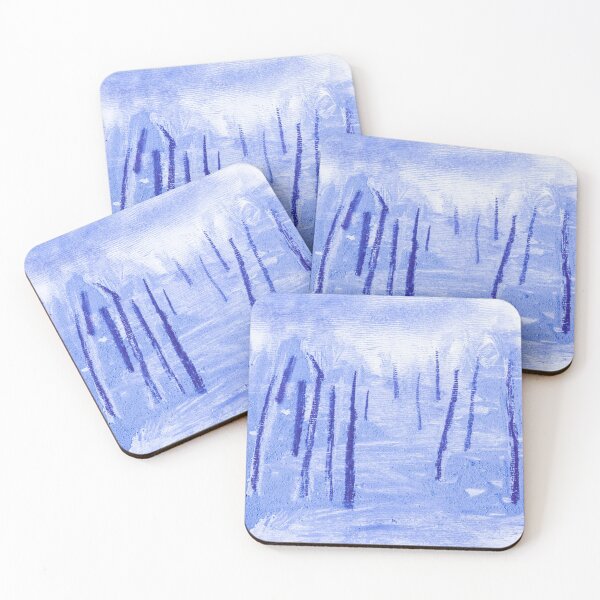 Item preview, Abstract blue designed and sold by bunlinked.