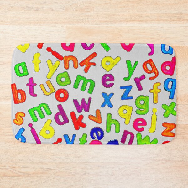 Artikelvorschau, Jumbled Multi farbige Buchstaben Glow entworfen und verkauft von Graphics By Craig.