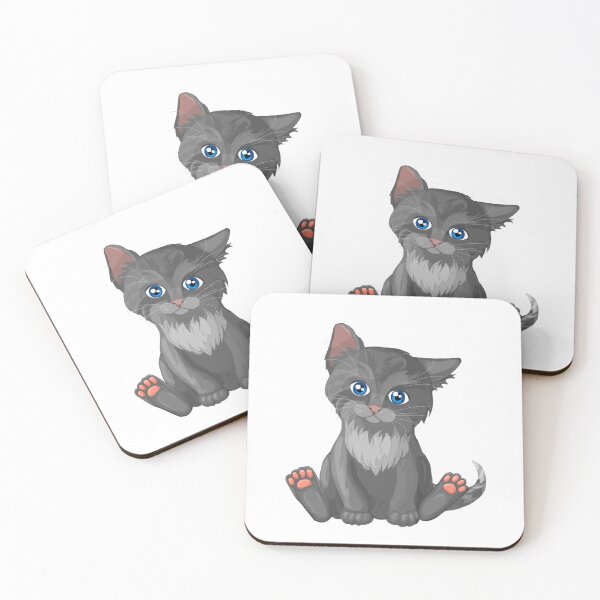 Item preview, Cute funny looking kitten with soft paws and a tail like a carrot designed and sold by lantica.