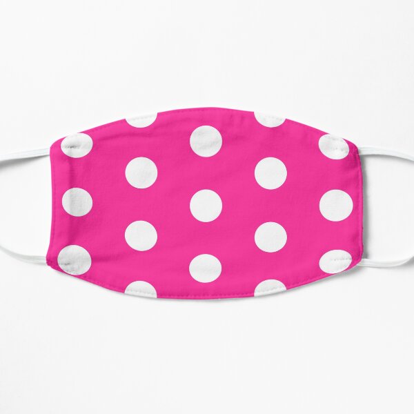 Pink Polka Dots Mask