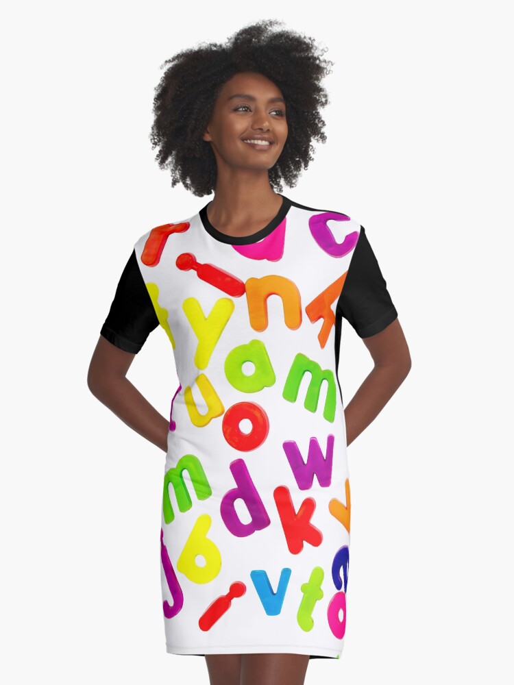 Multi coloured t store shirt dress