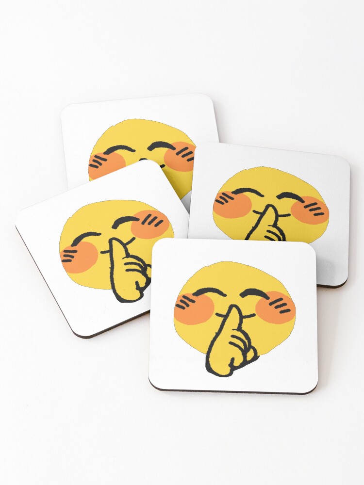 Cursed Emoji Meme Coasters for Sale