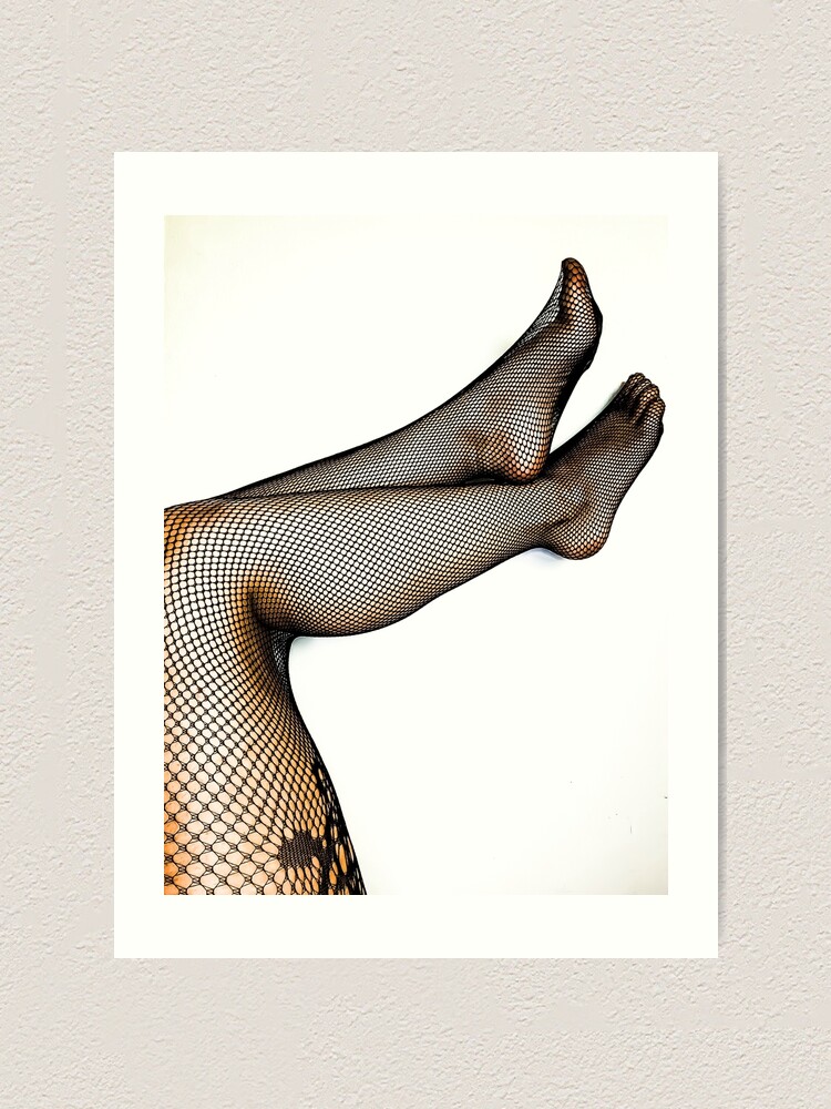 Sexy legs in fishnets" Art Print for Sale by SilverVixxxen | Redbubble Sexy legs in fishnets" Art Print for Sale by SilverVixxxen | Redbubble