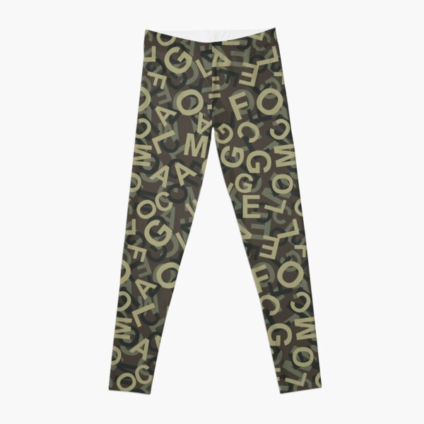 Camouflage Pattern 13 Leggings