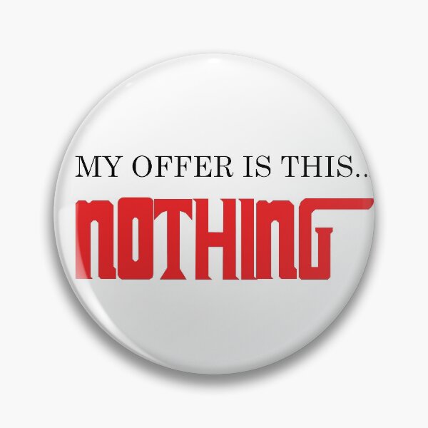 Item preview, My offer is this nothing The Godfather designed and sold by WetPinkFactory.