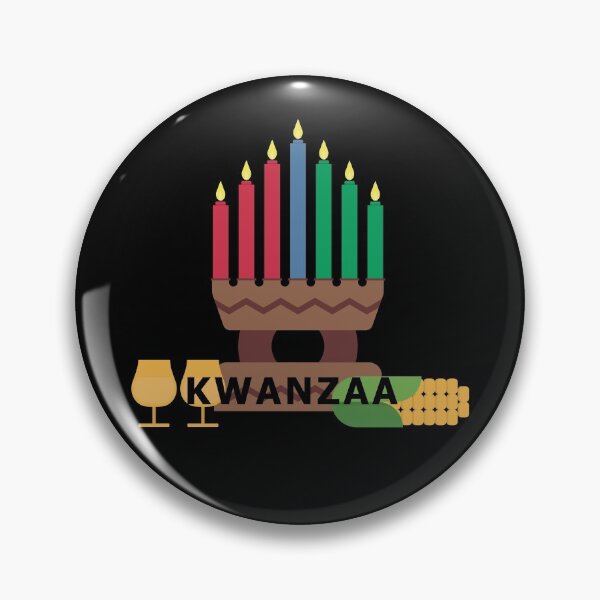 Item preview, happy kwanzaa candles designed and sold by Gossip Rag.
