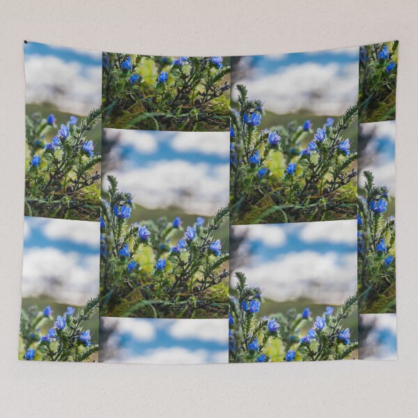 Item preview, blue flower designed and sold by HalinaJ.