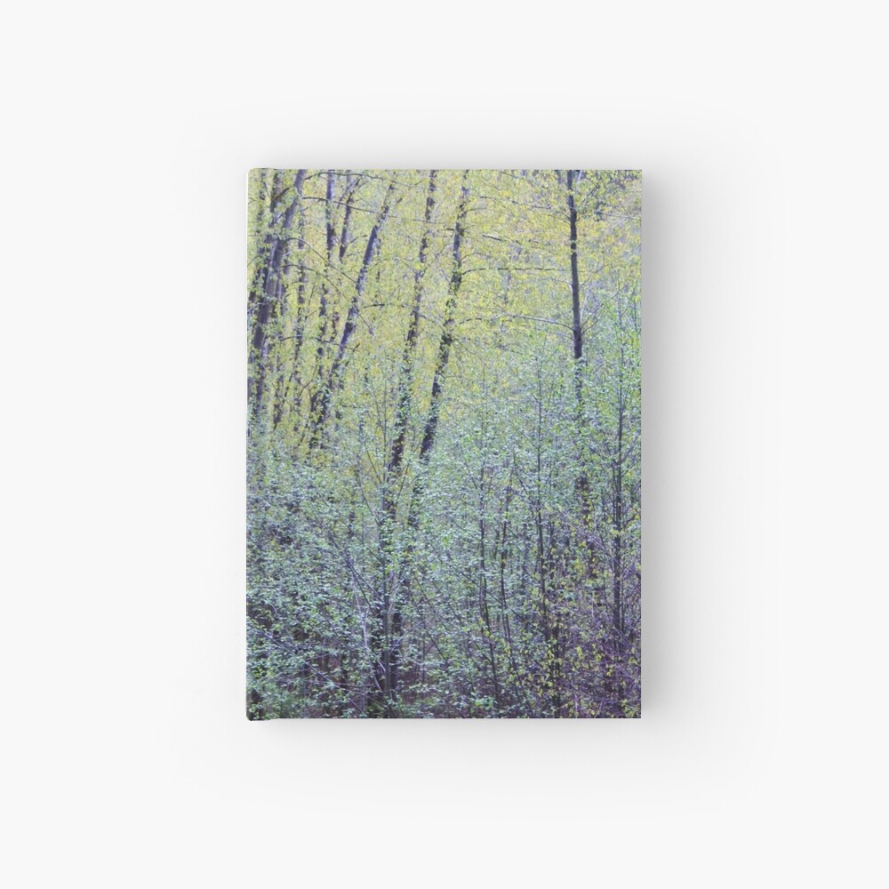 Spring Forest Trees2 Hardcover Journal
