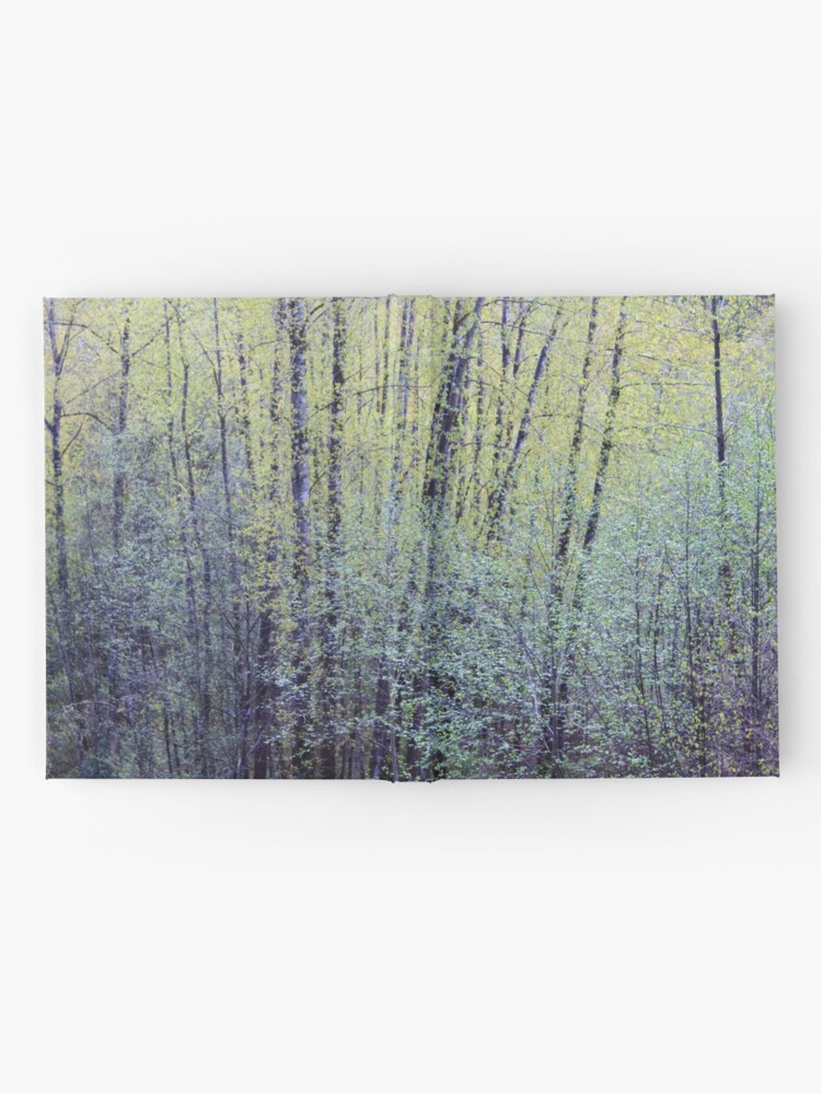 Alternate view of Spring Forest Trees2 Hardcover Journal