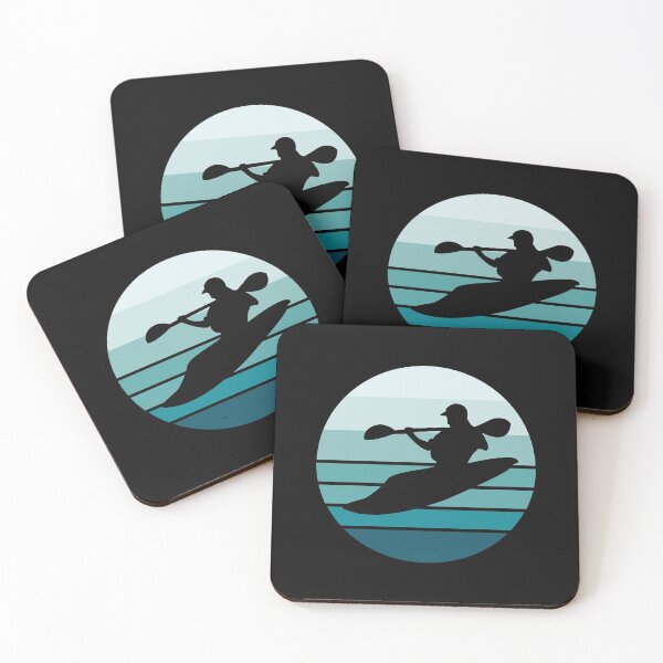 Item preview, Whitewater Kayak Kayaking Vintage Style designed and sold by EstelleStar.