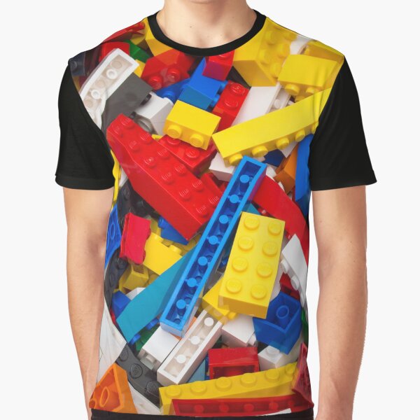 Lots of LEGO Blocks / Bricks Graphic T-Shirt