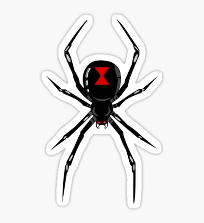 Black Widow Stickers | Redbubble