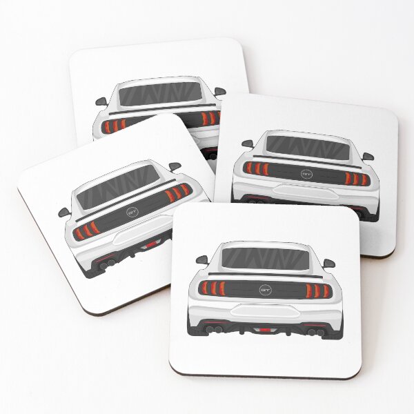 Item preview, Ford Mustang GT Rear White designed and sold by VenZolic.