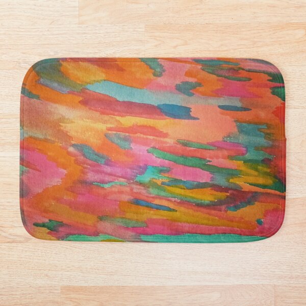 Item preview, Rainbow Sherbet Watercolor Abstract designed and sold by DanielleGensler.