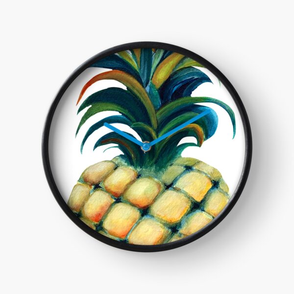 Item preview, Watercolor Pineapple Tropical fruit - white background designed and sold by Linda Sholberg.