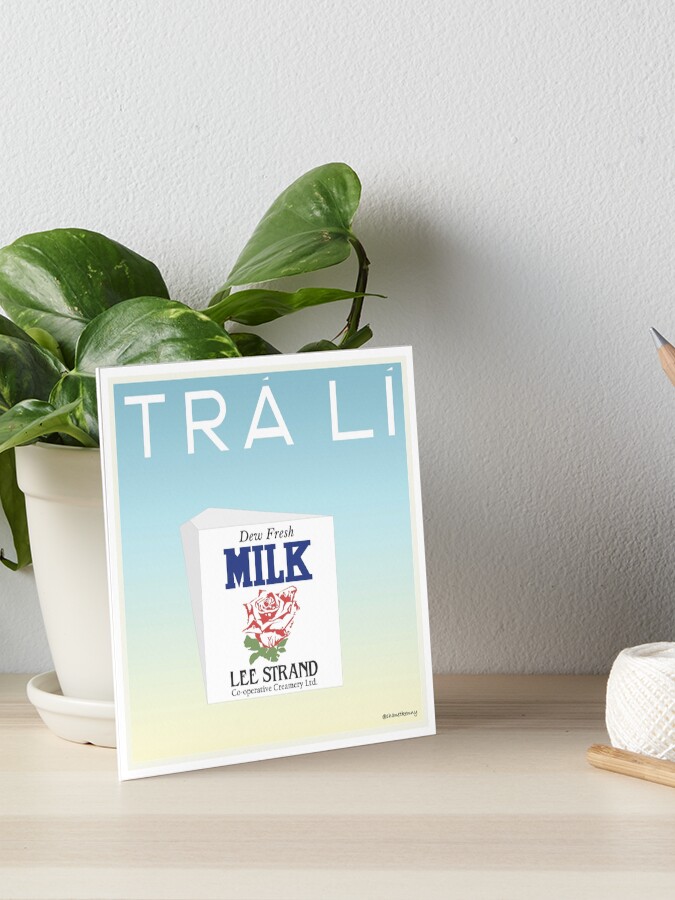 Tra Li Lee Strand Milk Art Board Print By Kennys92 Redbubble
