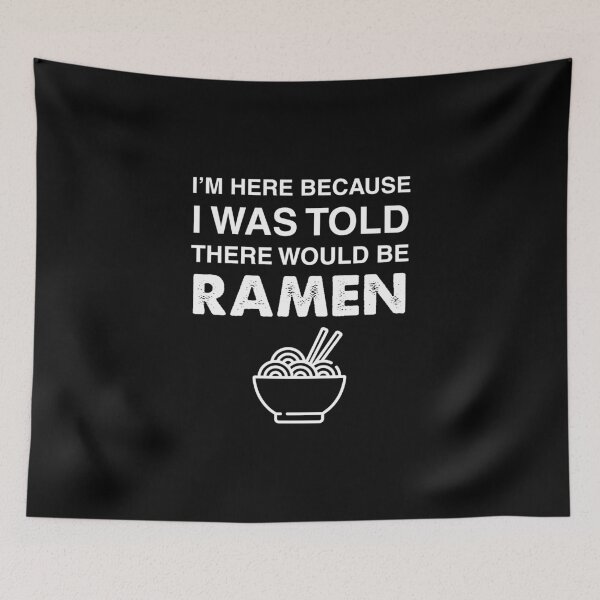 Item preview, Food Saying Shirt Ramen designed and sold by Orange Pieces.