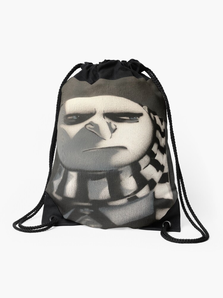 Gru Meme Face | Drawstring Bag