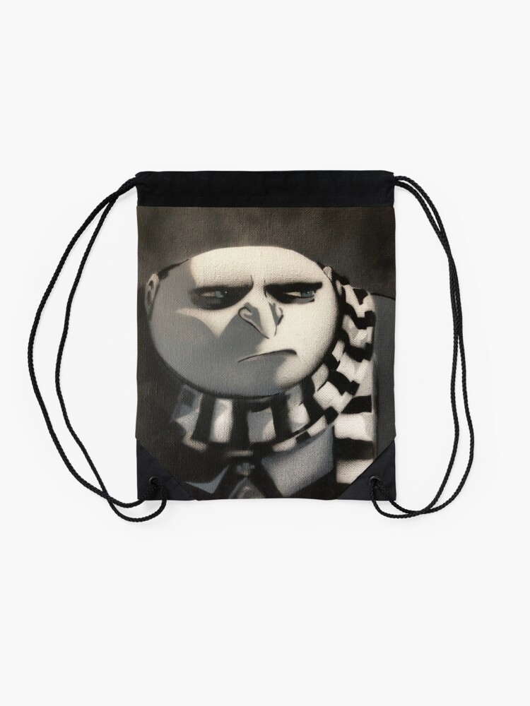 Gru Meme Face | Drawstring Bag