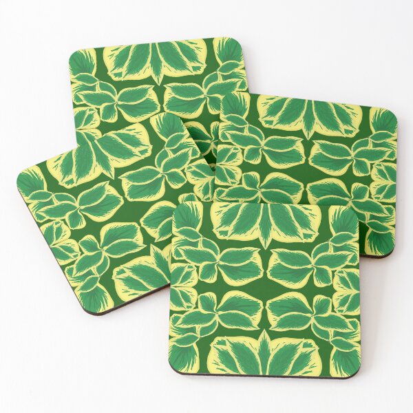 Item preview, Lala Hostas Doodle (Green Background) designed and sold by LalaDoodleBug.