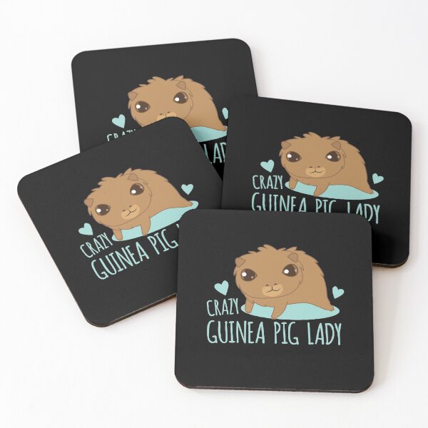 Item preview, Crazy Guinea pig lady (extra cute!) designed and sold by jazzydevil.