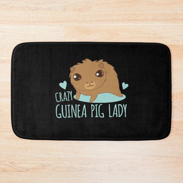 Item preview, Crazy Guinea pig lady (extra cute!) designed and sold by jazzydevil.