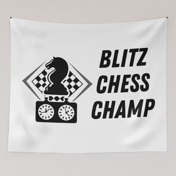 Item preview, Blitz Chess Champ designed and sold by chessvibes.